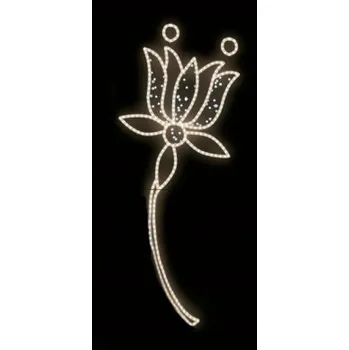 Vánoční světelný řetěz Polamp POL-1124 - 2D dekorace - Převisy - 150 x 60 cm