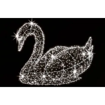 Vánoční světelný řetěz Polamp POL-1950 - 3D dekorace - Pohádkové postavy - 120x60 cm