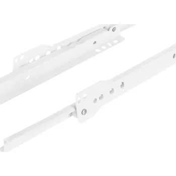 Nábytkové kování Interex Obyčejný pojezd s kolečkem 300 mm Bílý