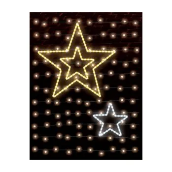 Vánoční osvětlení Polamp POL-1381 - 3D průchozí dekorace - 160 x 200 x 300 cm