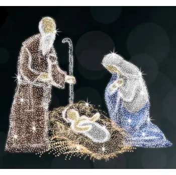 Vánoční osvětlení Polamp POL-1953M - 3D dekorace - Betlém - 180 x 225 cm