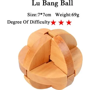 Hlavolam Dřevěný hlavolam - Lu Bang Ball