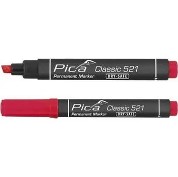 Fix - Permanentní značkovač Pica Classic, hrot 2-6mm červený - PC-521/40