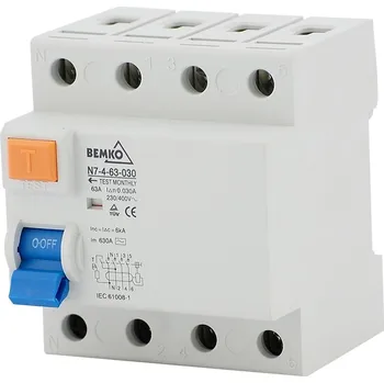 Proudový chránič Bemko Chránič AC 4P 40A 30mA