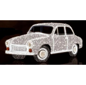 Vánoční osvětlení Polamp POL-1032 - 3D dekorace - Auto - 150X160X400 cm