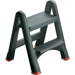 MDtools Pracovní schůdky, 2 příčky, skládací plastové