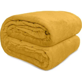 deka Kontrast Sino deka 150 x 200 cm hořčicová