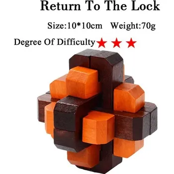 Hlavolam Dřevěný hlavolam - Návrat do zámku