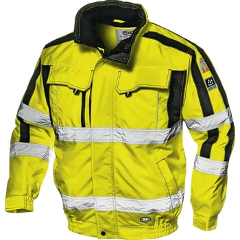 SIR Contender 4v1 žlutá pánská reflexní pracovní zimní bunda L