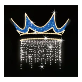 Vánoční světelný řetěz Polamp POL-1715 - 3D dekorace - Ozdoba sloupů - 120 x 90 cm