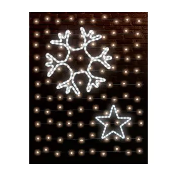 Vánoční osvětlení Polamp POL-1382 - 3D průchozí dekorace - 160 x 200 x 300 cm