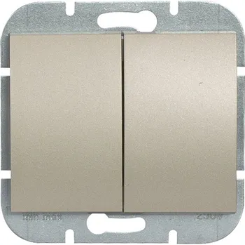 vypínač Abex Vypínač WP-2O č. 5, sériový barva: saténová