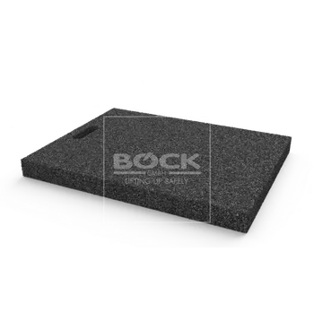 zvedák BOCK Výplňová podložka 600x450x50 mm, gumová, pro pro čtyřsloupové a nůžkové zvedáky