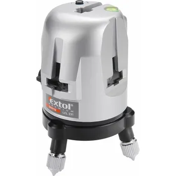 Měřící laser Laser liniový, křížový samonivelační, přesnost: 0,5mm/1m (bod 0,6mm/m) EXTOL-PREMIUM