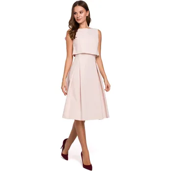 Dámské šaty Dámské šaty Makover K005 Makover bílá 1133518