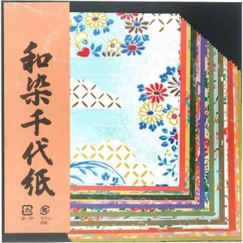 Japonský origami papír, 10 x 10 cm, 30 listů