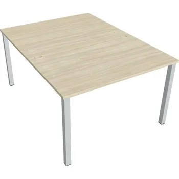 Kancelářský vozík HOBIS kancelářský stůl zdvojený - USD 1200, akát + doprava zdarma