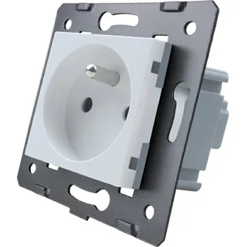 Elektrická zásuvka WELAIK zásuvka elektro jednonásobná - bílá