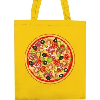 Nákupní taška unisex s potiskem Pizza