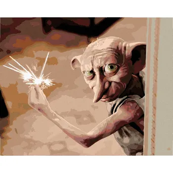 Zuty Čarující Dobby 40 x 50 cm bez rámu