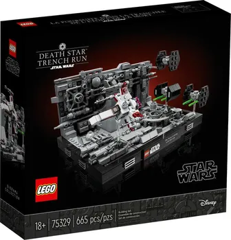 Stavebnice LEGO LEGO Star Wars 75329 Útok na Hvězdu smrti – diorama
