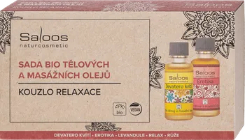 Kosmetická sada Saloos Sada BIO tělových a masážních olejů Kouzlo relaxace