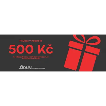 Dárková visačka ADUN TOOLS Poukaz v hodnotě 500 Kč DARPOU500