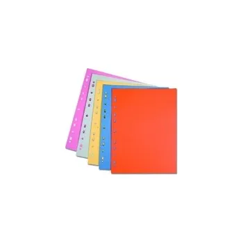 Obalový materiál Rozdružovač A4 Classic, EUROperforace (100 ks) - mix 5 barev