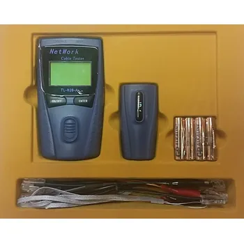 Tester kabelu OEM Tester datových a telefonních kabelů LCD, měření délky