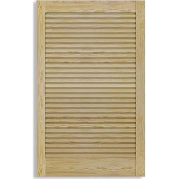 Interiérové dveře Lamelové dveře otevřené 39,4/39,5 cm borovice