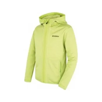 Chlapecká mikina Husky Artic Zip K br. green/dk. khaki 122; Zelená mikina + DÁREK DLE VÝBĚRU!