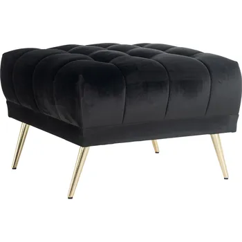 Taburet Richmond Sametová podnožka Huxley 70 x 70 cm