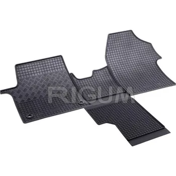 autokoberec Gumové koberce Peugeot Expert 2016 2 místa přední LUX s tunelem