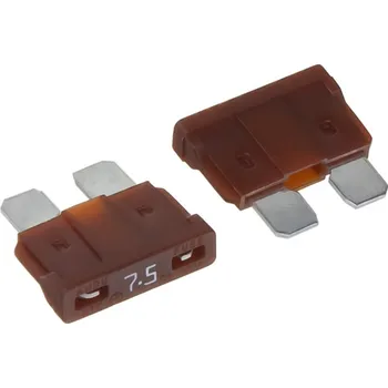 Autopojistky Pojistka nožová - 7,5A s LED, 10ks - 4300107LED