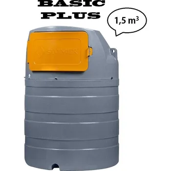 Nádrž na naftu dvouplášťová s distribuční skříní SWIMER ECO-Line 1500 l verze BASIC PLUS