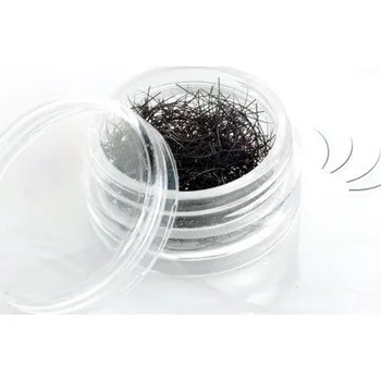 Umělé řasy Norkové řasy s přídavkem hedvábí J 0,15 mm x 13 mm, 0,25 g Černé