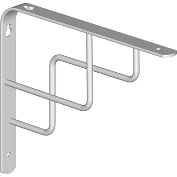 Držák na polici Element System Konzole Roxy 180x230mm, 30 kg, bílá