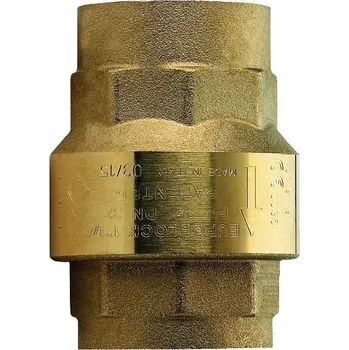 Fitinka Mosazná zpětná klapka 3/4"
