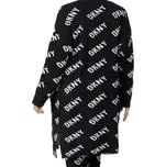 Dámský župan - cardigan YI3022597 019 černá/bílá - DKNY černá-bílá L