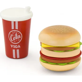 Hra na obchod Hamburger s kolou hračka pro děti