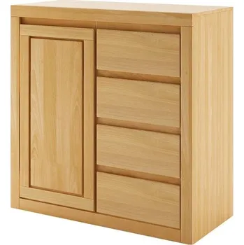 Šatní skříň Buková komoda Naryn KD411 Barevné provedení: Buk-přírodní