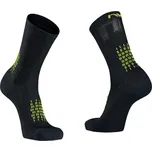 Ponožky - NORTHWAVE Fast Winter High Sock - Black/Yellow Fluo M