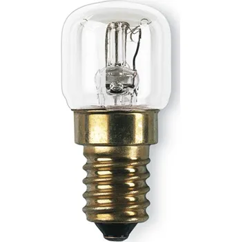 Žárovka Xavax žárovka žáruvzdorná do 300°C, 15 W, E14, hruškovitá, čirá, pro trouby, grily, sušičky apod.