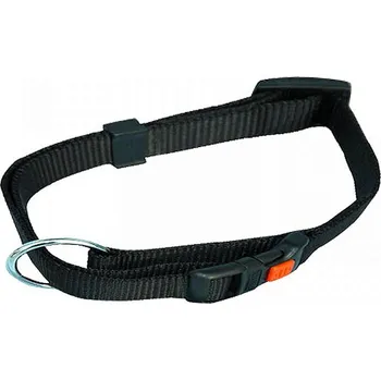 Obojek pro psa Nylonový obojek pro psa černý 20-35 cm