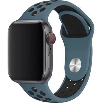 Řemínek na hodinky AW Sportovní řemínek na Apple Watch - Pastelově modrý Šířka uchycení řemínku: 44/45/46/49mm, Délka řemínku: Dámský - S/M (14 - 19cm), Barva: Pastelově-modrý IR-AWSPRT102