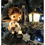 Vánoční LED Lucerničky z Broučků - Česká obnovená ruční výroba bílá teplá