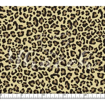 Zakázkový tisk, softshell, kočárkovina... Leopard béžový Látky k tisku: Kočárkovina