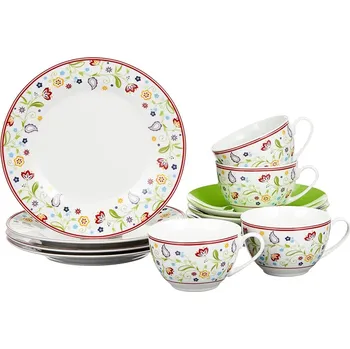 Kávová souprava Ritzenhoff & Breker 12dílná kávová sada,varianty zelená