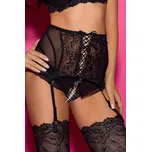 Dámský podvazkový pás V-5902 Asteroide - Axami černá S