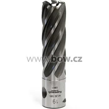 Vrták Jádrový vrták 19mm, hloubka 50mm, upínání Weldon 19